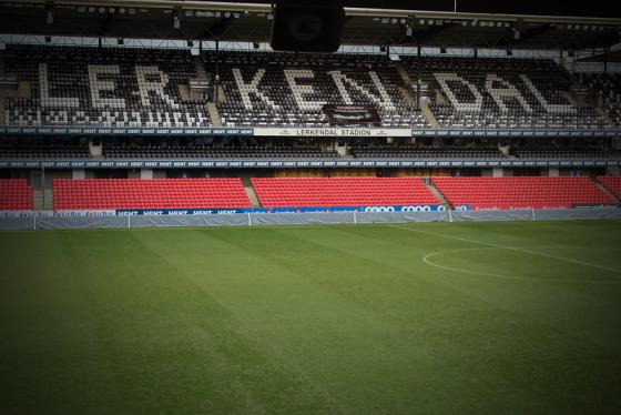 Lerkendal stadion i Trondheim