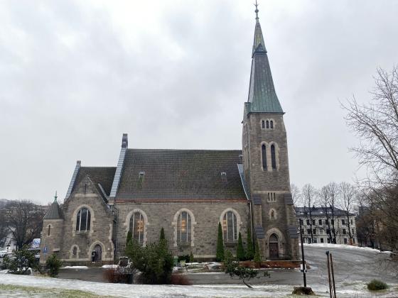 Fagerborg kirke utenfra