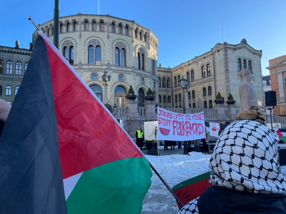 Debatt i Stortinget for eller mot sanksjoner mot Israel