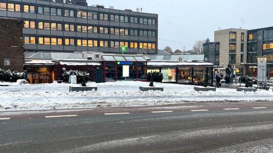 Plass mellom Borgenveien og Vinderen Torvet 