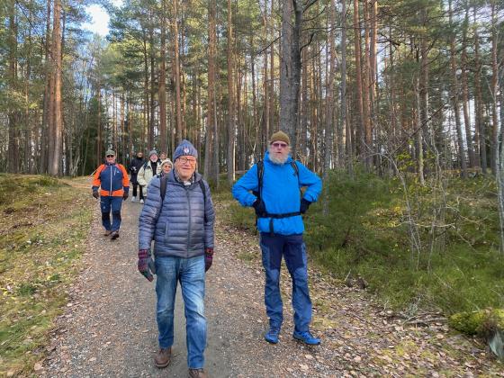 To kamerater på tur