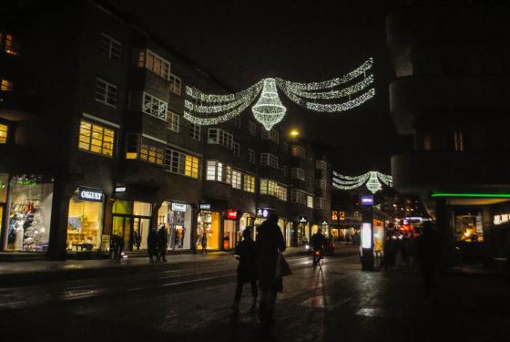 Julelys i Bogstadveien