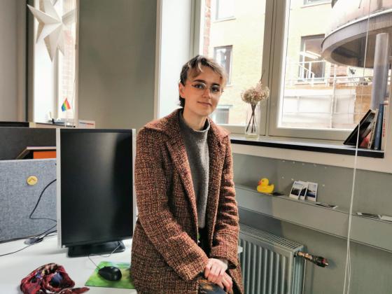 Marie Knutsen Bruntveit er leder i Studentparlament ved Oslomet.  