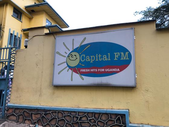 Capital FMs kontorer i Kampala, Uganda