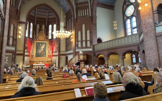 Publikum i kirke 