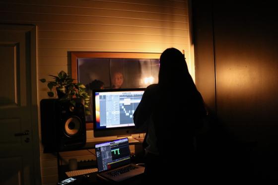 Søndre Sound studio på Holmlia musikk