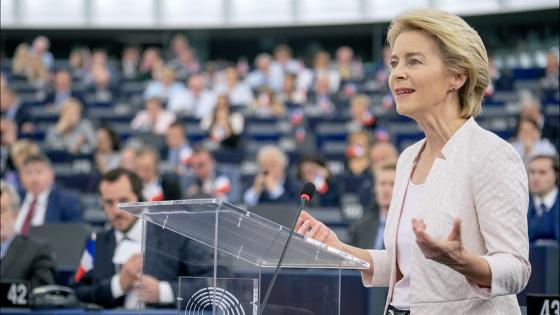 EU-kommisjonens president Ursula von der Leyen, sier at de ikke vil ha russisk gass.