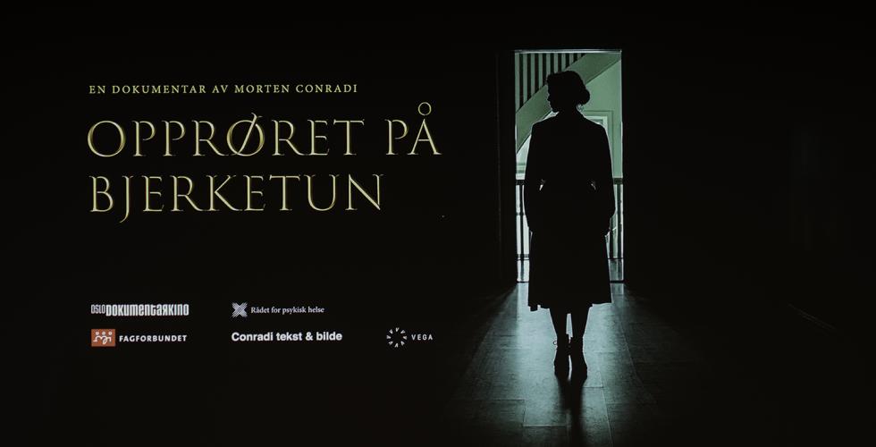 plakatten til film "opprøret på Bjerketun"