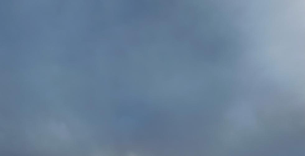 delvis overskyet himmel