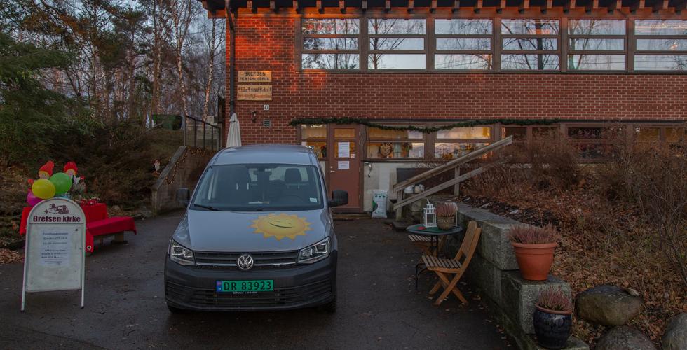 Utsiden av frivilligsentralen