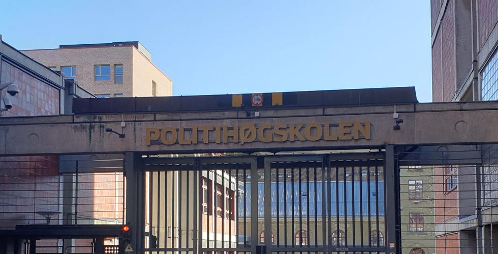 Inngangsparti til Politihøgskolen