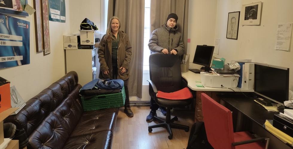 Lasse Nyheim Storvik og Linda Hauge