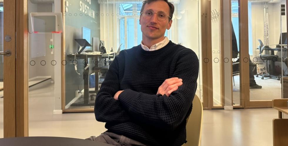 Bilde av filosof Aksel Braanen Sterri. 