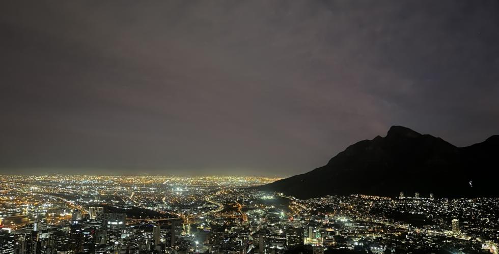 Sør-Afrika "by night"