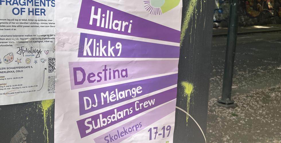 Poster sofienbergsparken 