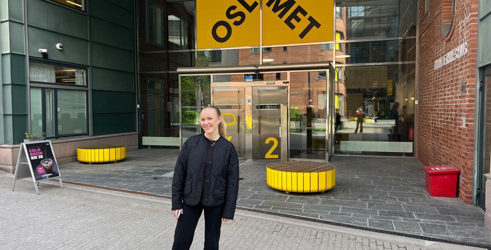 Julie Heggstad er student på OsloMet