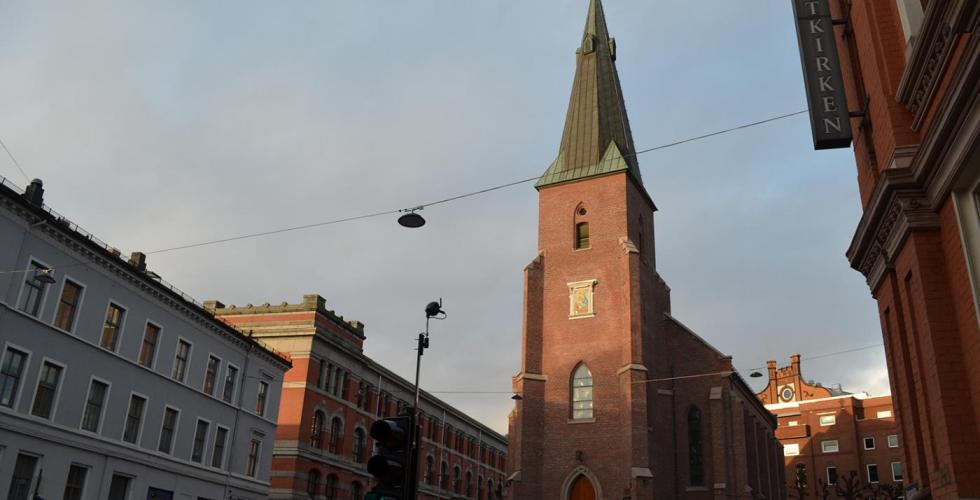 katolsk kirke i oslo sentrum