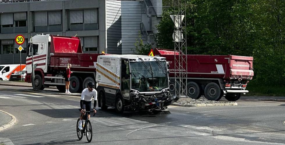 Tåsen syklist trafikk