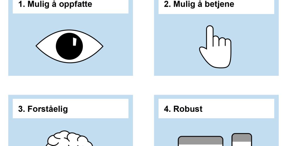 Tilgjengelighetserklæring bilde