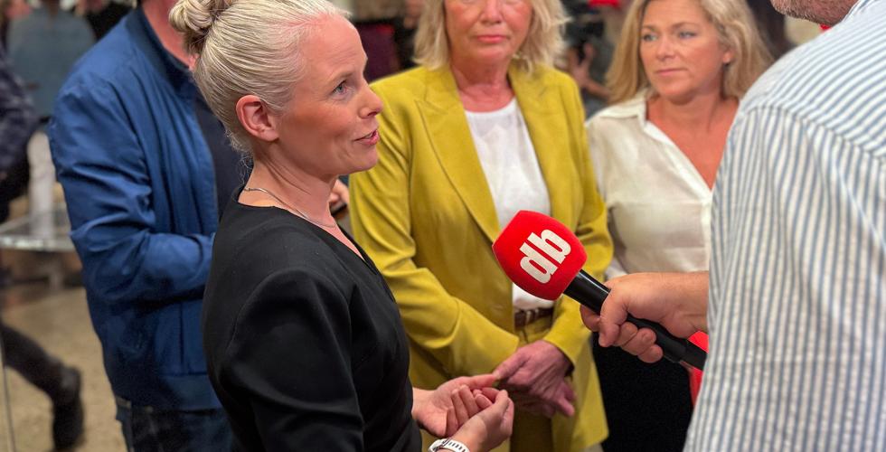 Kirsti Bergstø på partilederdebatt