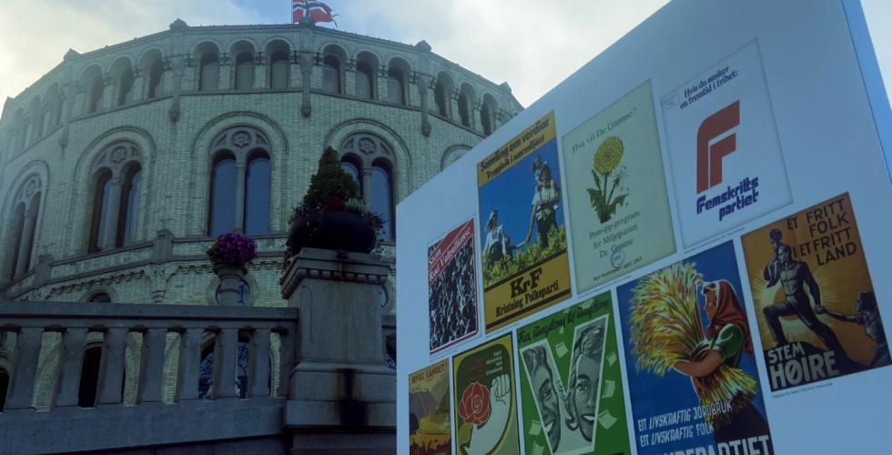 Morgen f&oslash;r valget utenfor stortinget