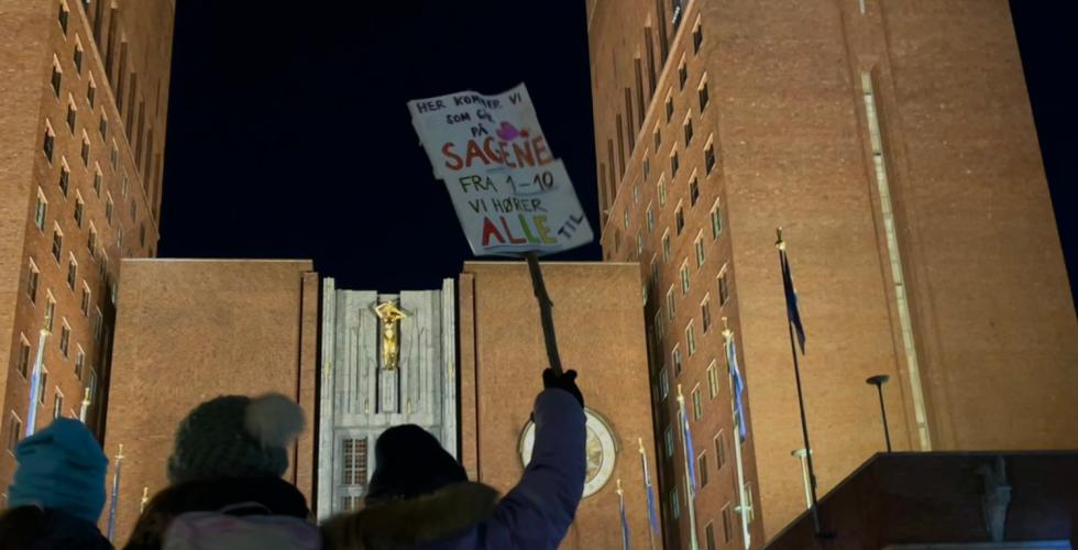 Rådhuset Demonstrasjon 