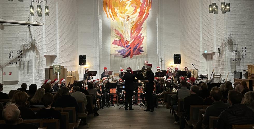 Bilde av førjulskonserten i nordberg kirke