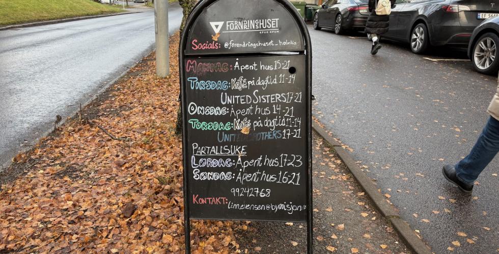 Forandringshuset holder oppe for alle