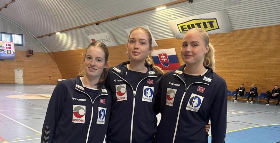 Oppsaljentene på landsslagssamling