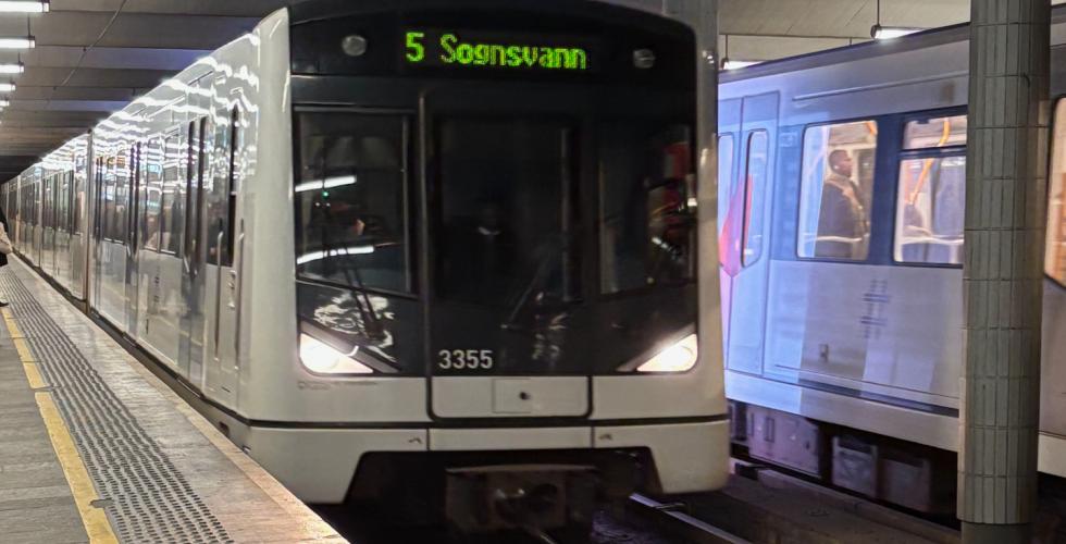 T-bane linje 5 Sognsvann