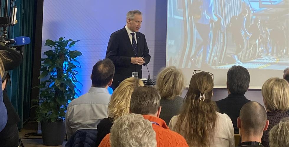 Jon-Ivar Nyg&aring;rd holder jernbanetalen 2026