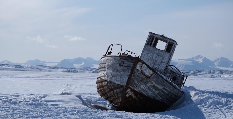 Forlist b&aring;t p&aring; Svalbard