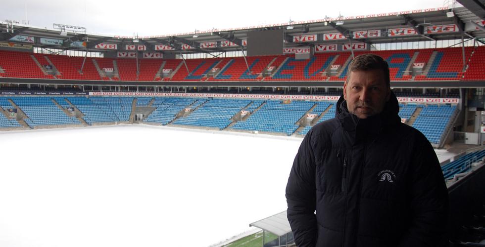 Geir Oterhals inne p&aring; Ullevaal Stadion