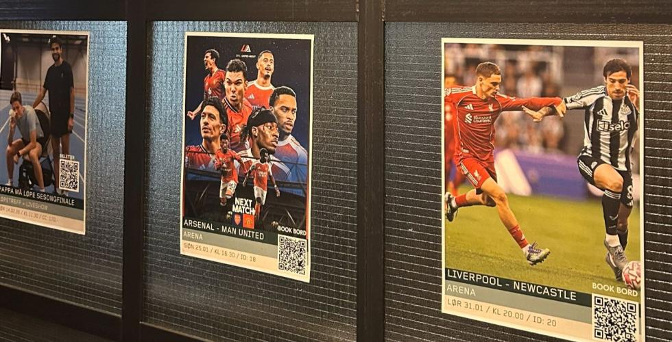 Plakater p&aring; Carls