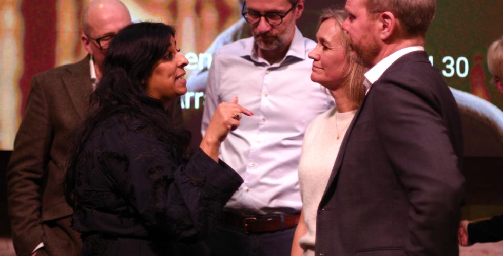 Gard Steiro og Lubna Jaffery