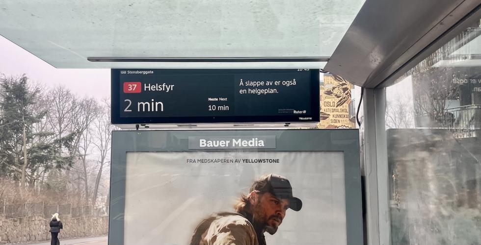 "&Aring; slappe av er ogs&aring; en helgeplan"