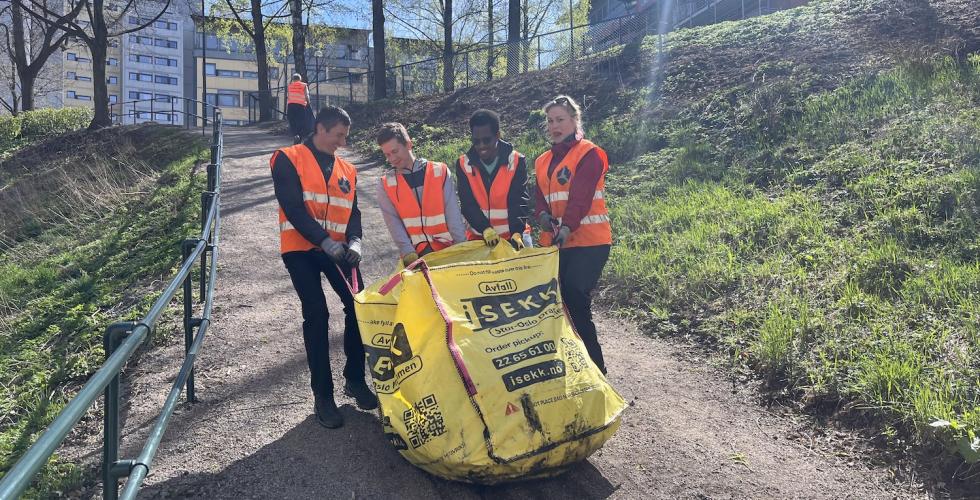 Fjord CleanUp arrangement