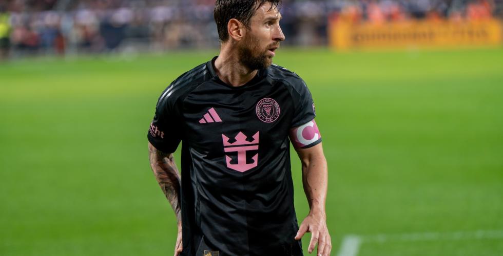 Lionel Messi under kampen mellom New York City FC og Inter Miami CF 24.