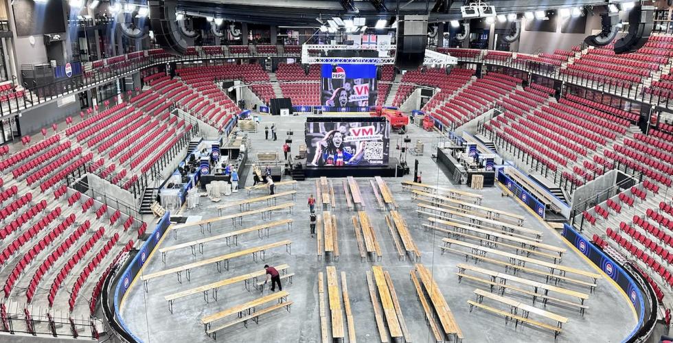 Jordal amfi er rigga for &aring; vise semifinalen i hockey VM