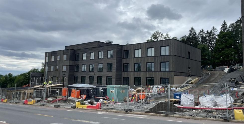 Her bygges Nordberg Studentby.