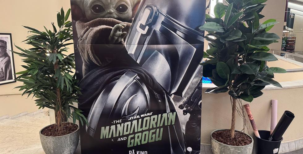 Plakat av den nye filmen mandalorien