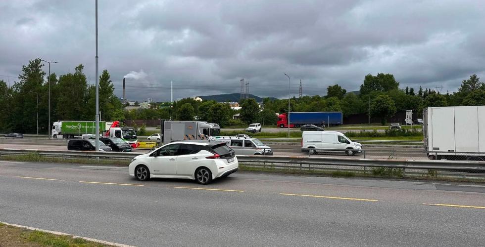 Trafikk p&aring; E6