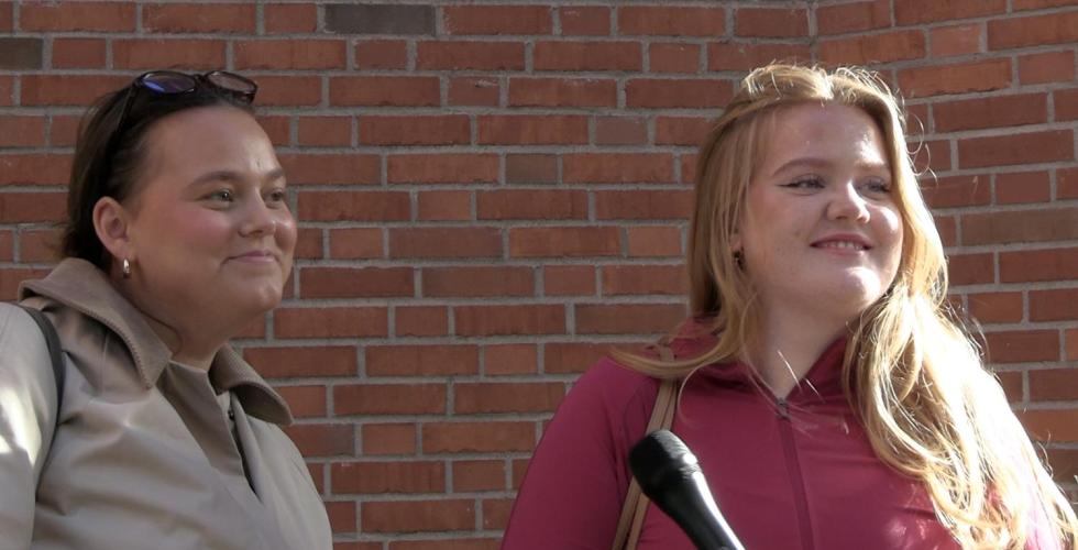 Studentene Linnea og Andrine på OsloMet