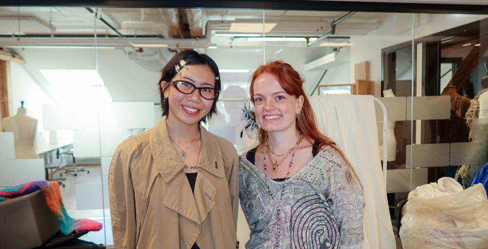 Mote- og design studenter ved OsloMet