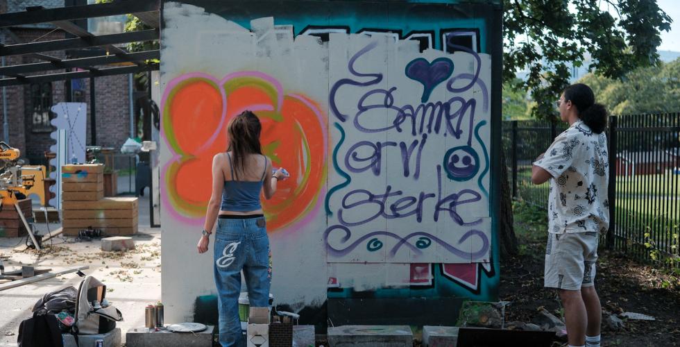Grafitti, Gatekunst, tagging