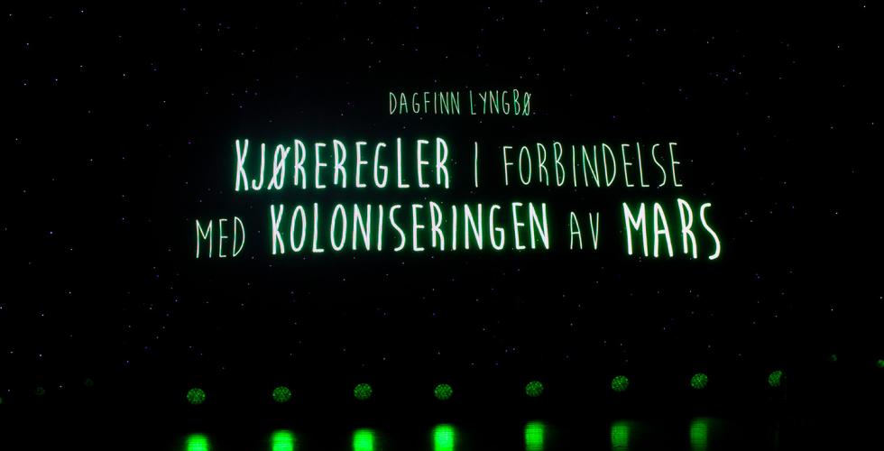 Standup show av Dagfinn Lyngbø