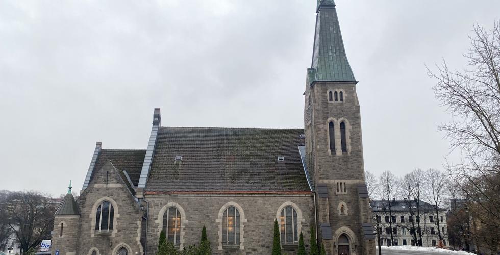 Fagerborg kirke utenfra