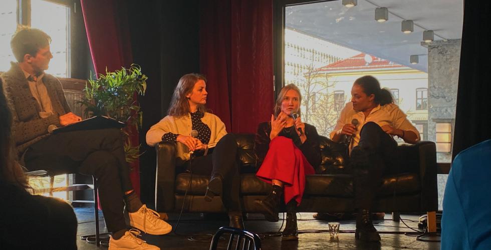 Linnea Svensson, Anna Nordahl og Iselin Shumba