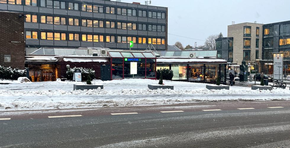 Plass mellom Borgenveien og Vinderen Torvet 