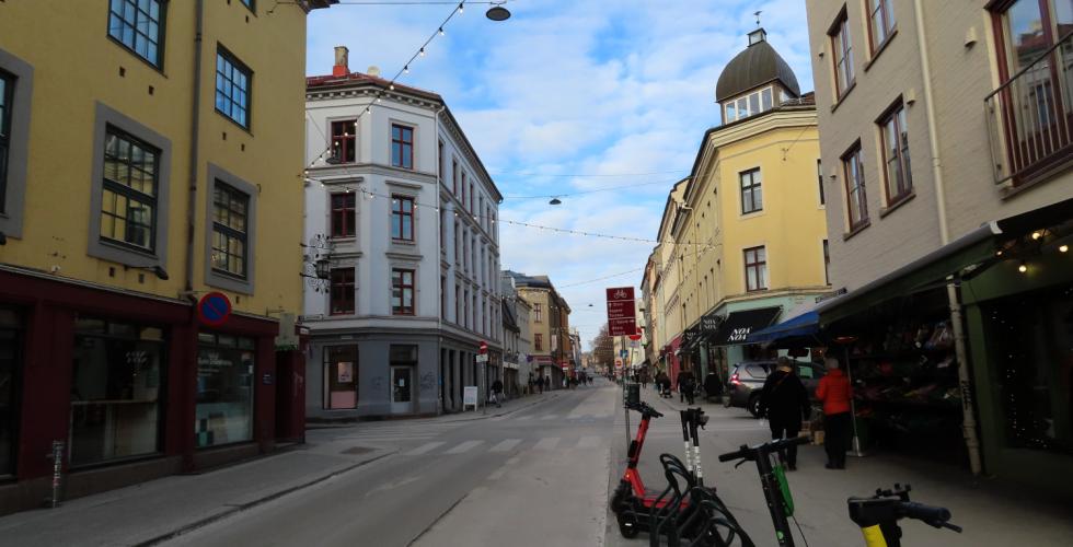 Bilde av gate Grunerløkka Oslo